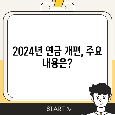 2024년 공무원연금 인상