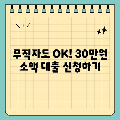 비대면 무직당일 30만원 대출