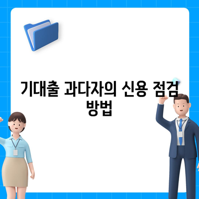 기대출 과다자 추가대출 조건