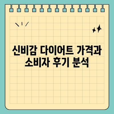 신비감 다이어트 가격