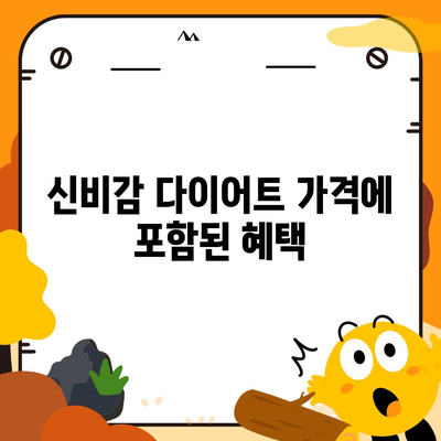 신비감 다이어트 가격