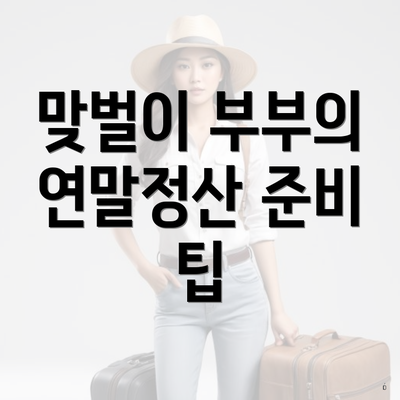 맞벌이 부부의 연말정산 준비 팁