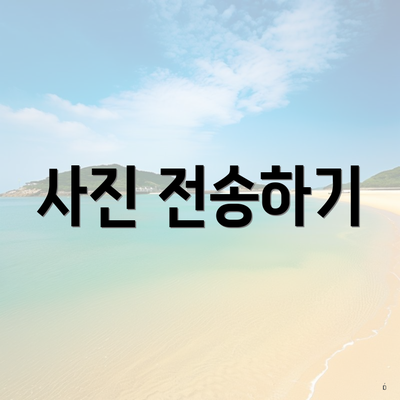 사진 전송하기
