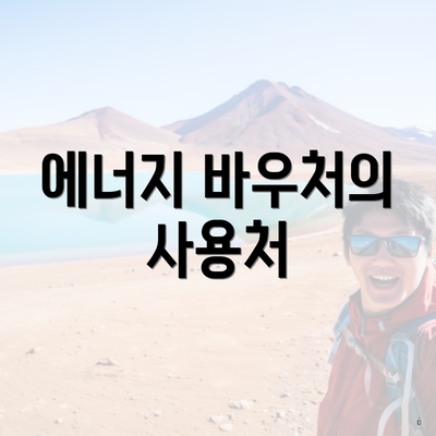 에너지 바우처의 사용처