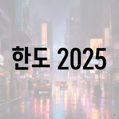 한도 2025