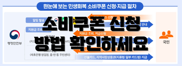 소비쿠폰 신청 방법 확인하세요