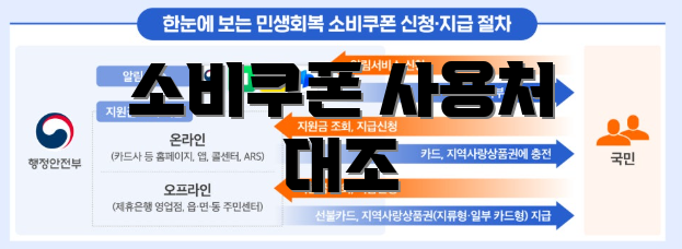 소비쿠폰 사용처 대조