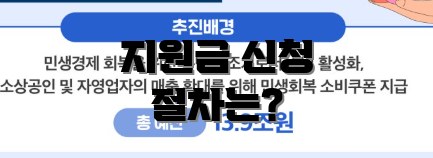 지원금 신청 절차는?